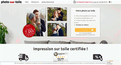 Desktop Screenshot of photo-sur-toile.fr